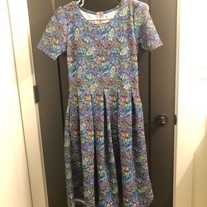 EUC LulaRoe Paisley Amelia